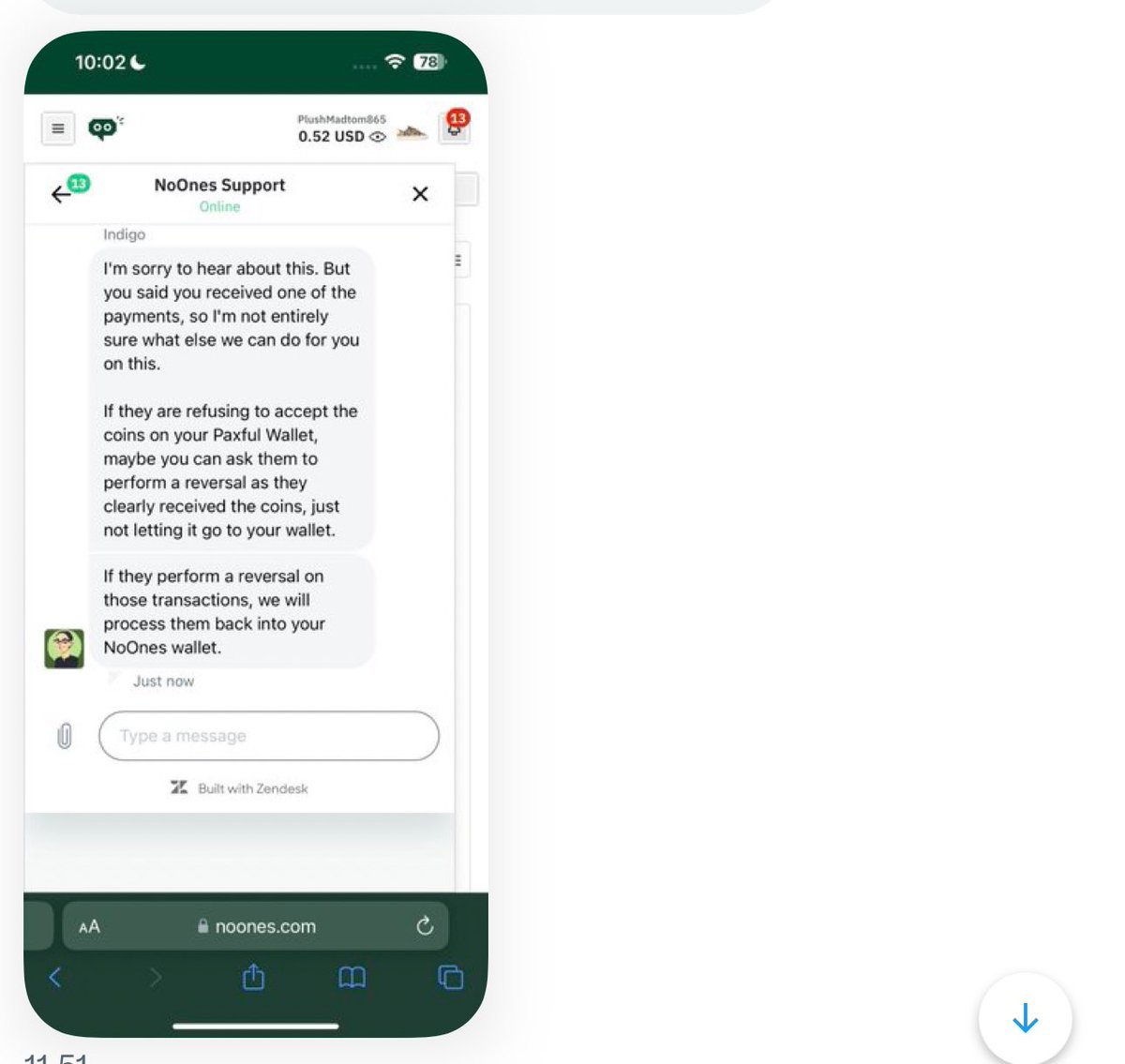 stainleesss's tweet photo. Please help retweet and tag @paxful until they respond https://t.co/ftmGzoKnJv