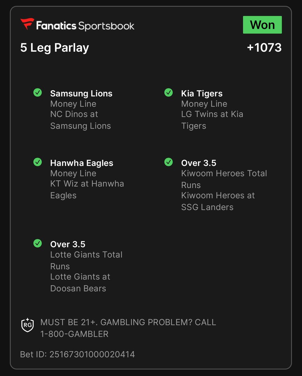 KinGa_Jones's tweet photo. @DirtyBubbleBets KBO KING . ⭐⭐⭐⭐⭐ https://t.co/gAG1f2g4EG