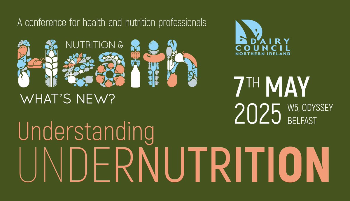 Dairy Council NI (@dairycouncilni) on Twitter photo One week left to register for our nutrition & health professional event on ‘UNDERSTANDING UNDERNUTRITION’.
Prof Jane Murphy <a href="/JaneLMurphy100/">Prof Jane Murphy</a>
Dr Sinead Furey <a href="/DrSineadFurey/">Dr Sinéad Furey</a>
Dr Anne Nugent <a href="/annepnugent/">Anne Nugent</a>
Dr Sarah Bath <a href="/drsarahbath/">Dr Sarah Bath</a>
Prof Sean Strain
Details @ bit.ly/4iGNvFP One week left to register for our nutrition & health professional event on ‘UNDERSTANDING UNDERNUTRITION’.
Prof Jane Murphy <a href="/JaneLMurphy100/">Prof Jane Murphy</a>
Dr Sinead Furey <a href="/DrSineadFurey/">Dr Sinéad Furey</a>
Dr Anne Nugent <a href="/annepnugent/">Anne Nugent</a>
Dr Sarah Bath <a href="/drsarahbath/">Dr Sarah Bath</a>
Prof Sean Strain
Details @ bit.ly/4iGNvFP