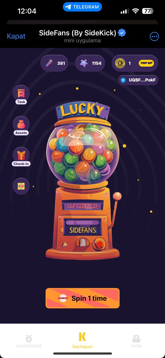 ricardomilos35's tweet photo. Hey Yappers
Guess what?!
@Sidekick_Labs has an awesome Telegram bot where you can complete tasks and join the airdrop fun!
I’m dropping the link right here
Dive in, have a blast, and let’s build
something amazing together!
https://t.co/idn0h4hiqs
#Sidekick $SIDE #SIDEFANS https://t.co/CdGFelMuyo