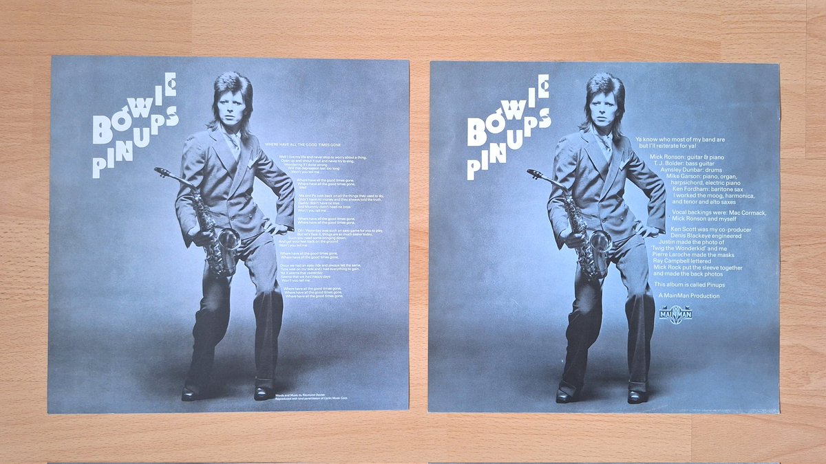 #NowPlaying

David Bowie • Pin-Ups (1973)

It took me years to realize what was wrong with the drum sounds on "I Can't Explain". The frequency felt abnormal. Until I realized the drums had been recorded in faster tempo and then the tape speed had been slowed down before overdubs