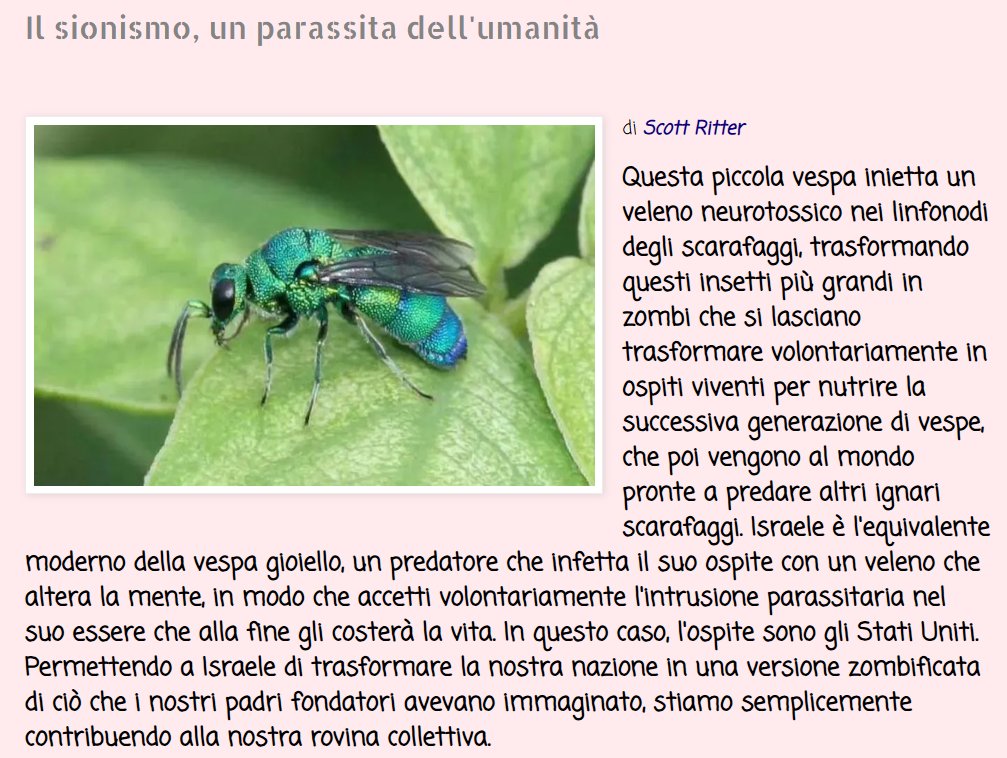 ClaVen__'s tweet photo. Il sionismo, un parassita dell'umanità
https://t.co/7yNkQY380Z https://t.co/0f24urea0x