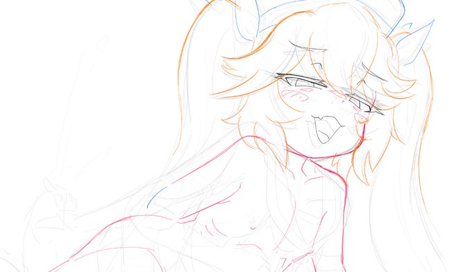 なんか納得いかなかったので描き直してる 