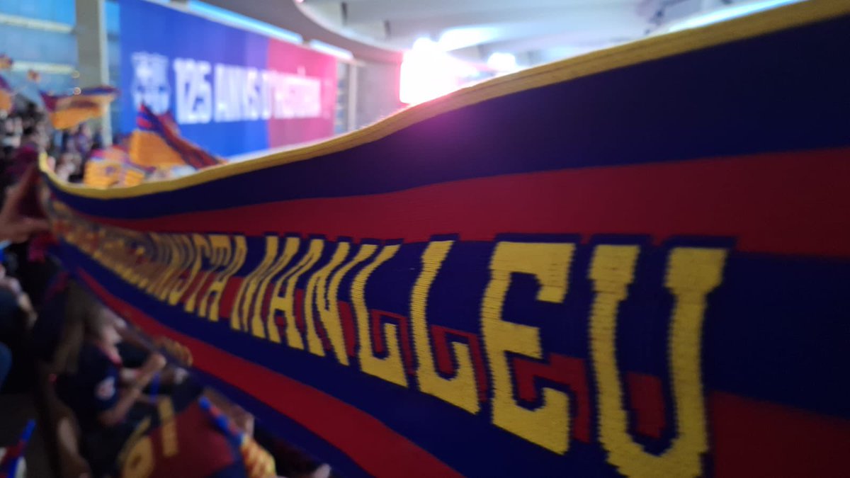 PBManlleu's tweet photo. Felicitats culers!! Som campions!!! #pbmanlleu #penyesfcb #FCBarcelona https://t.co/1NuZHu3P1e