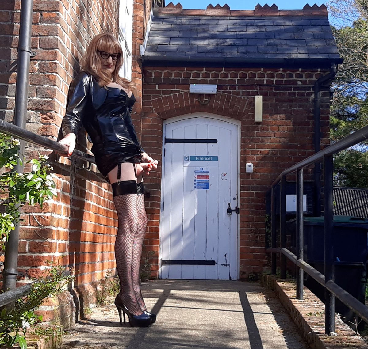 CDGinaXTrent's tweet photo. Here I am with a new account for a fresh start!
Same old slut tho xxx
#crossdresser #tgirl #transgender #pride #m2f https://t.co/1uMW2YUHcV