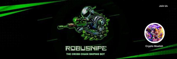 itsabi4sure's tweet image. What is RobuSnipe?

RobuSnipe is a next-gen trading tool designed for fast and efficient sniping and swapping across multiple blockchains. Whether you&apos;re a pro trader or a beginner, RobuSnipe simplifies the game.

Let&apos;s break it down
#RobuSnipe #DeFi