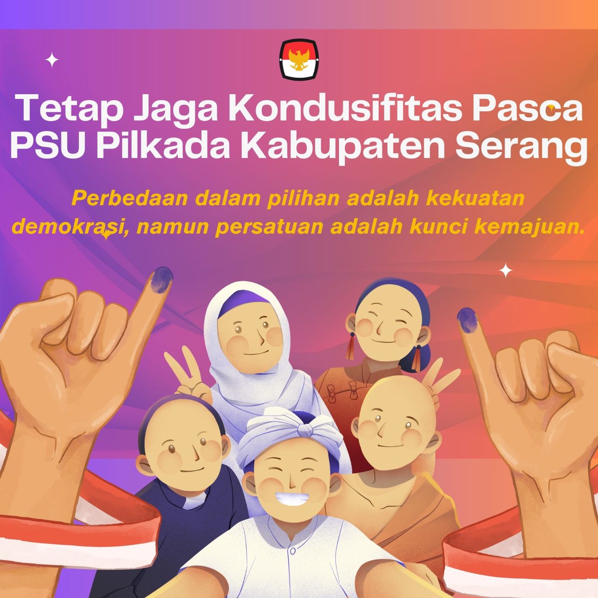 izzanuli2's tweet photo. Tetap Jaga Kondusifitas Pasca PSU Pilkada Kabupaten Serang https://t.co/k47iTRA2ID