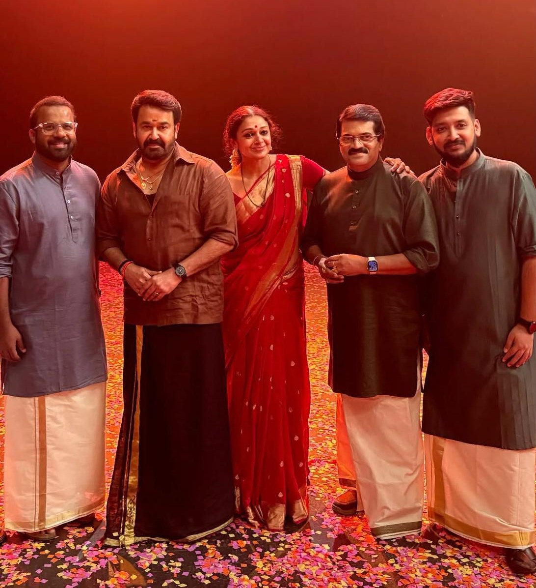 im___dheeraj's tweet photo. The promo song that everyone's waiting for is expected to drop today! 🕺🔥

#Mohanlal #Thudarum https://t.co/4S2gESuye0