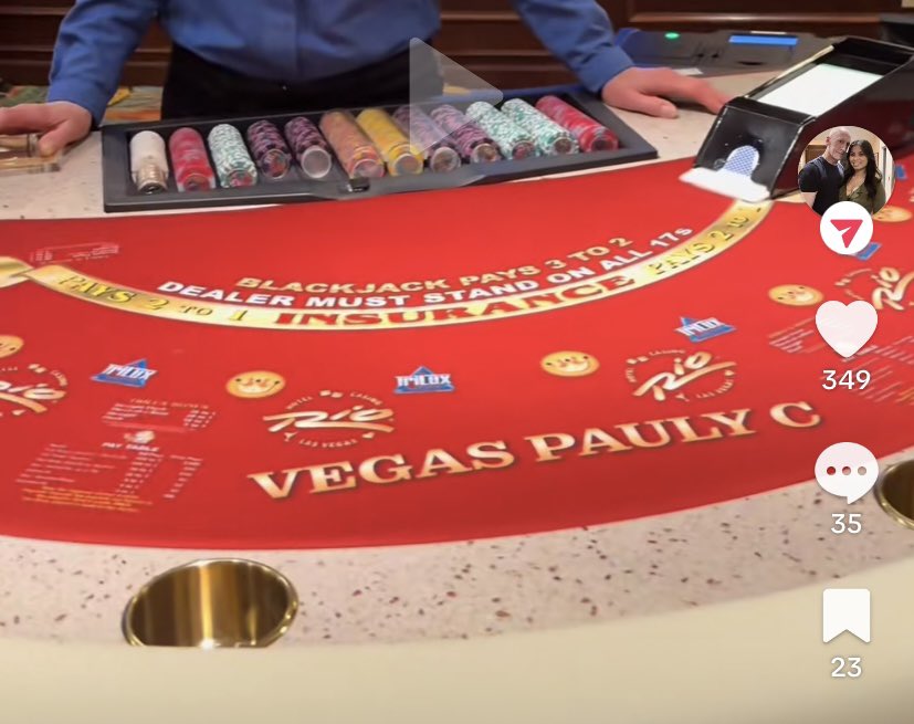 Rio has a Vegas Pauly C table. tiktok.com/t/ZP8jcSJ7Q