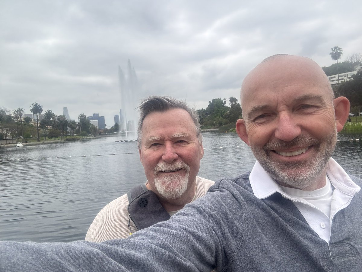 peter_hourihan's tweet photo. Back in LA for another round of visiting our favourite @boschtrivia sites and (mainly) restaurants. #BoschLegacy #SaveBoschLegacy https://t.co/EvcJAlRkyi