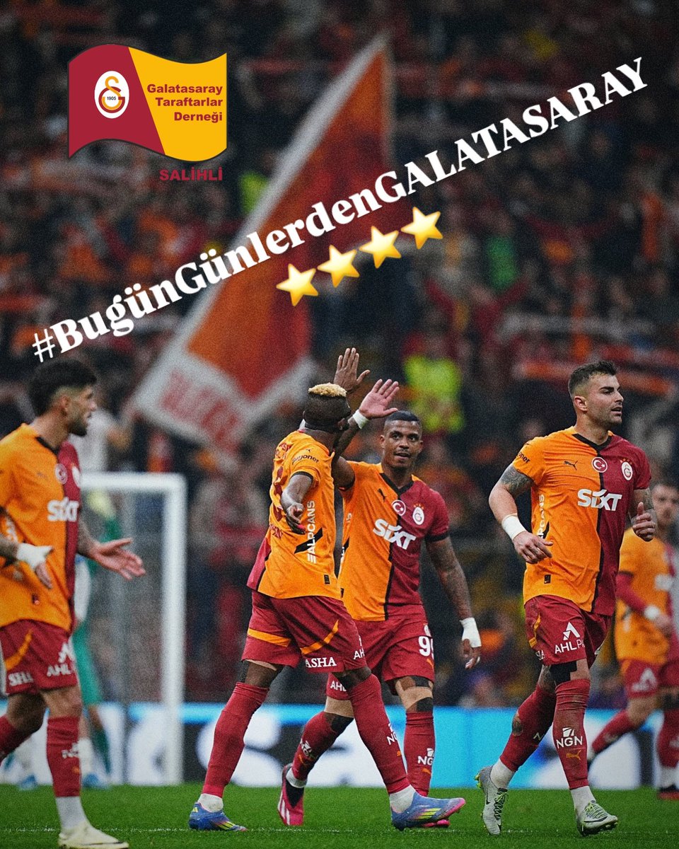 #BugünGünlerdenGALATASARAY #hedef25 ⭐️⭐️⭐️⭐️ <a href="/GalatasaraySK/">Galatasaray SK</a> <a href="/ozcelik_ugurr/">uğur özçelik</a>