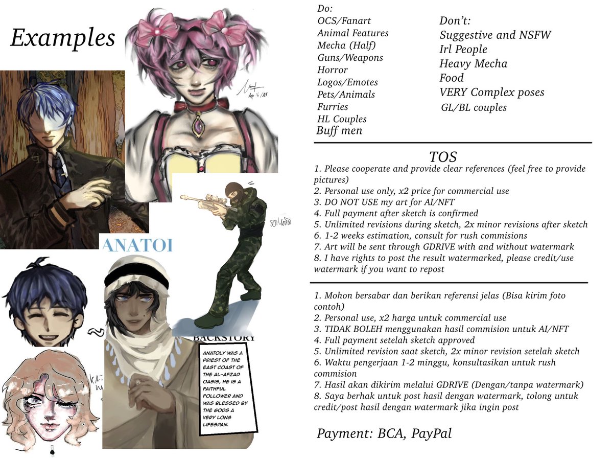 netto (OPEN COMMS!) tweet media