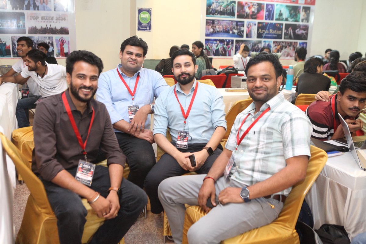 aryacolleges's tweet image. The future belongs to those who code it.
And that future is being built here, today!
#HackAryaVerse #HackathonVibes #CodeCreateConquer #HackForImpact #TechInnovation #HackathonLife #AryaCollege
@Reskilll @azdevindia