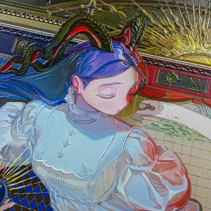 展覧会のイラストはすべてMCA(メタル・キャンバス・アート)でプリントされます。 のチームは、素材と印刷技術を最大限に活用するために細心の注意を払っています! 