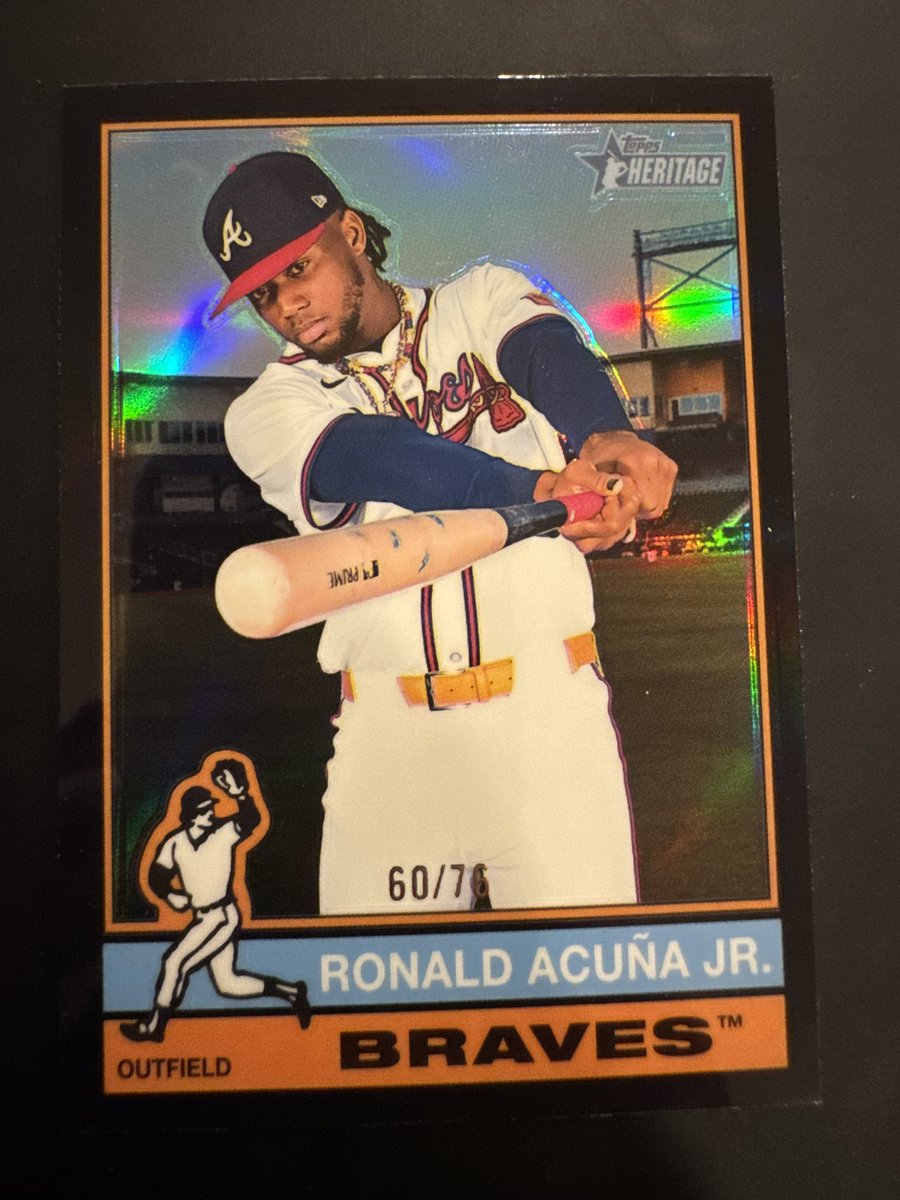 Cre8Collections's tweet photo. 2025 #Topps Heritage @dacardworld #TheHobby #Athletics https://t.co/dXaTvoGlW8