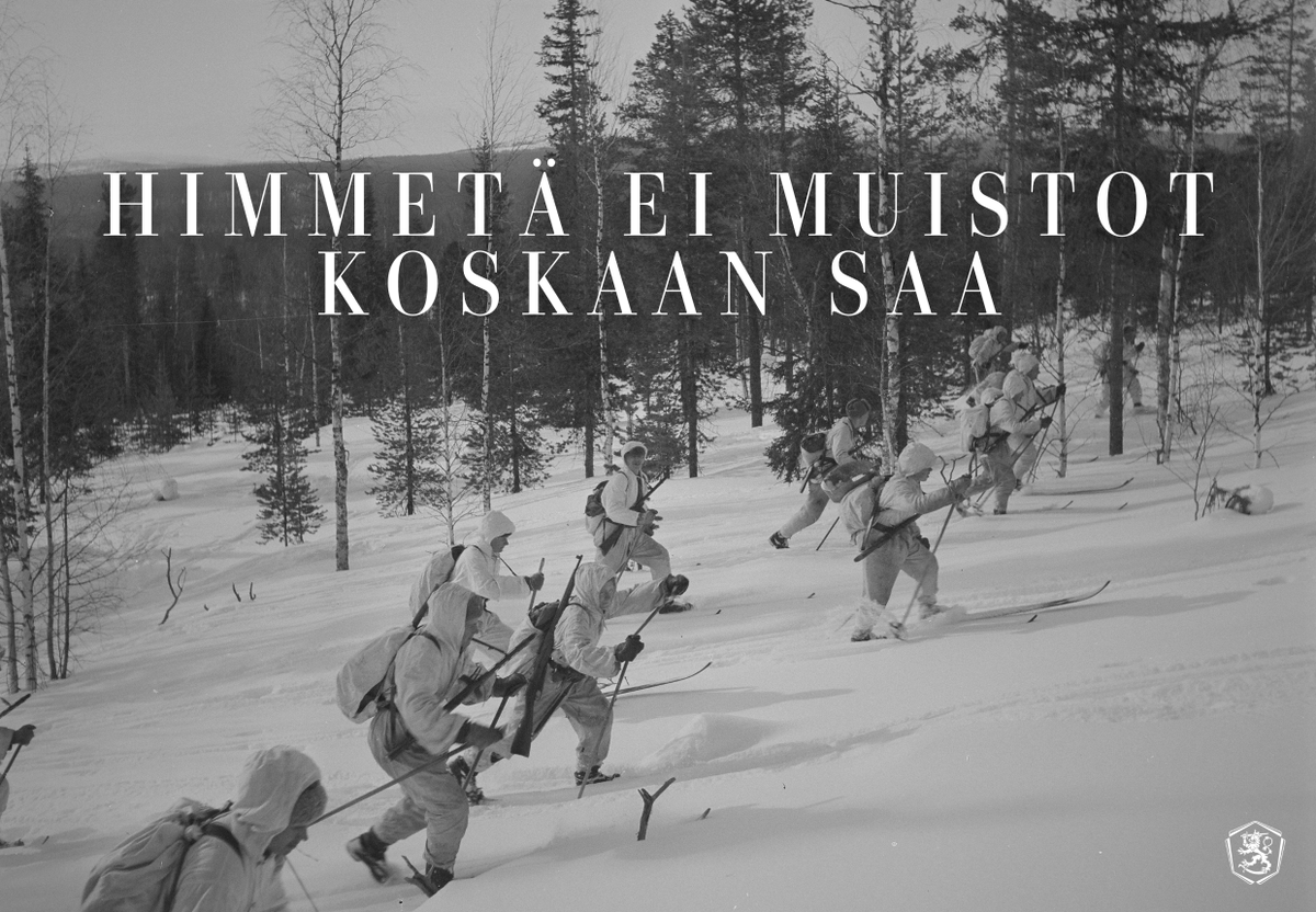 Kunnioitus sotiemme veteraaneille. 🇫🇮
 
Hyvää kansallista veteraanipäivää – himmetä ei muistot koskaan saa.