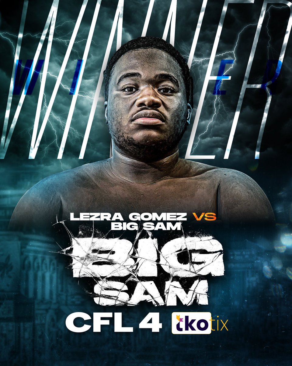 InfluencerChampsLeague (@iclboxing) on Twitter photo Big Sam (<a href="/bigsam9724/">BigSam 💙❤️</a>) won his fight via TKO on <a href="/CFL_FightLeague/">CreatorFightLeague</a> ‼️
HUGE announcements on the way for Big Sam👀🥊 Big Sam (<a href="/bigsam9724/">BigSam 💙❤️</a>) won his fight via TKO on <a href="/CFL_FightLeague/">CreatorFightLeague</a> ‼️
HUGE announcements on the way for Big Sam👀🥊