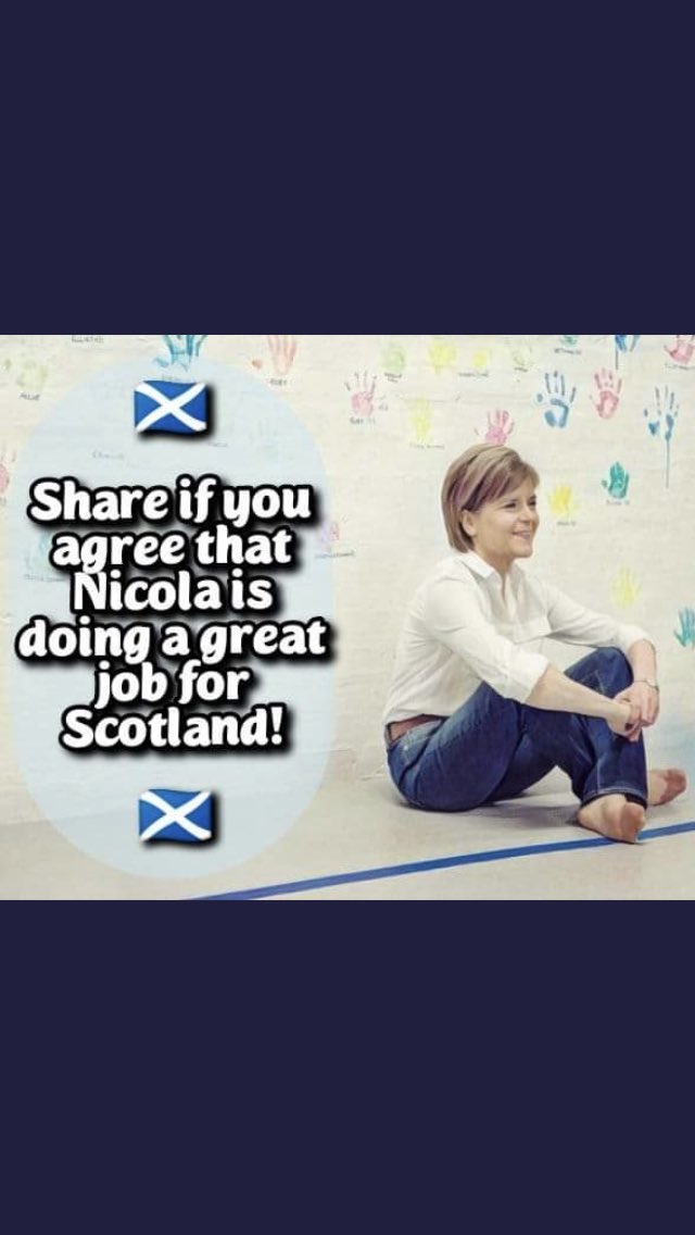 We'll finally get #ScottishIndependenceASAP and until then I stand with Nicola, what about you?