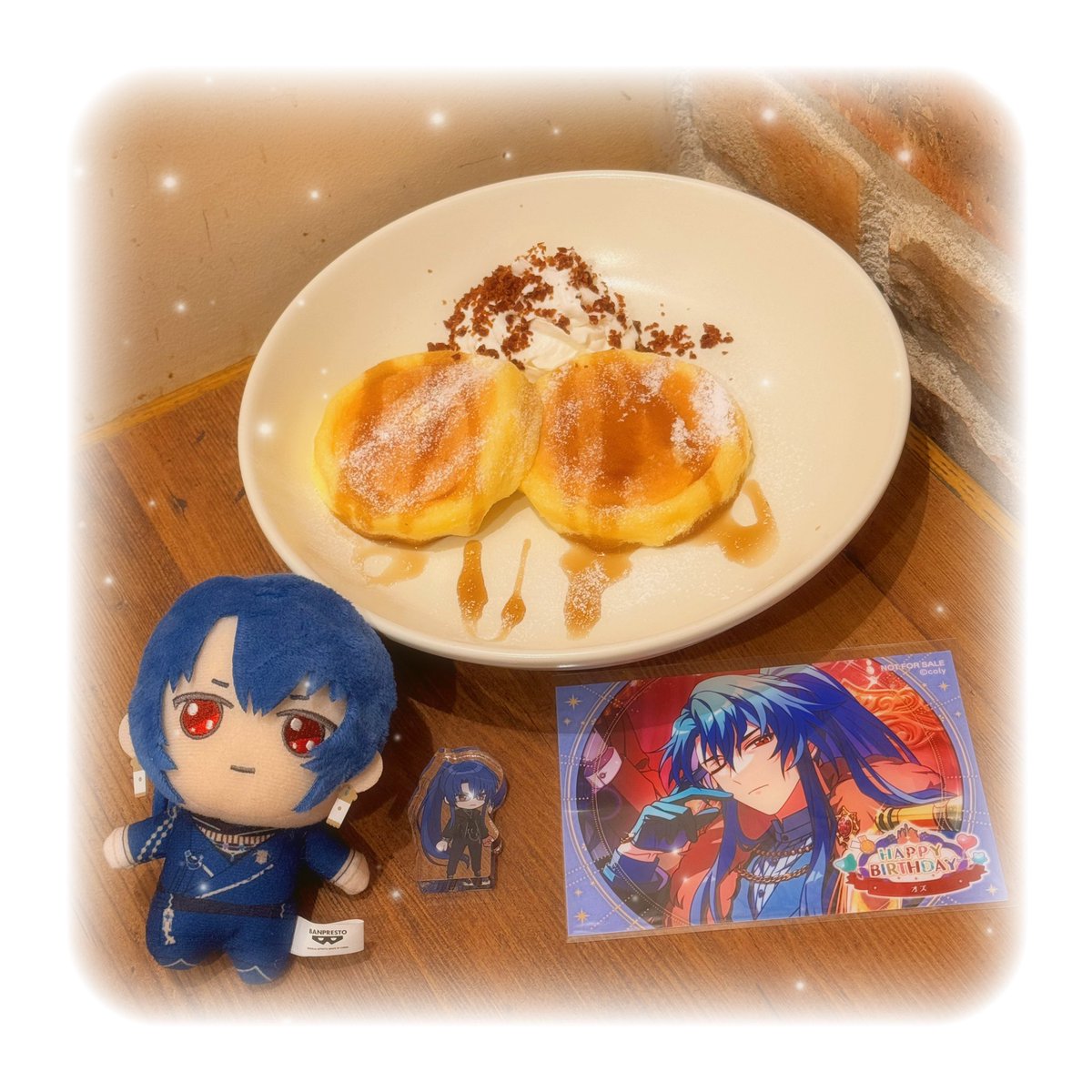 ▸︎▹︎▸︎▹︎ 2025.04.27 ᝰ✍🏻✩꙳

𝐇𝐚𝐩𝐩𝐲 𝐁𝐢𝐫𝐭𝐡𝐝𝐚𝐲 𝐭𝐨 𝑶𝒛

🥞♡

#オズ生誕祭2025
#オズ誕生祭2025
#まほやく_ぬい