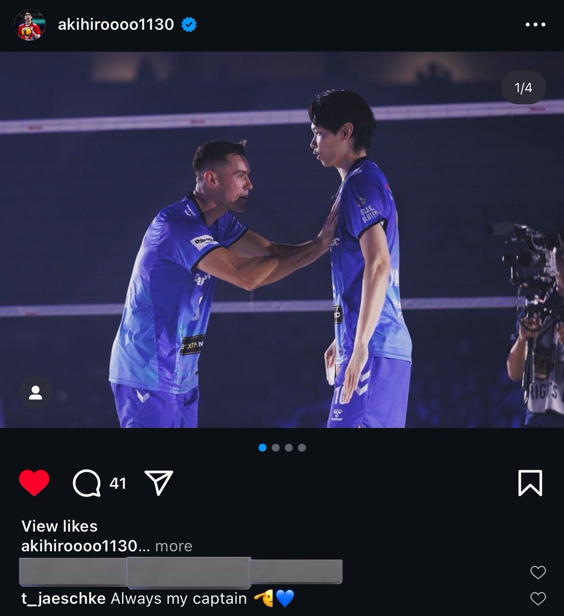 daniparrotini's tweet photo. “always my captain” 😭🥺💙 oh Thomas 😭😭😭 https://t.co/dfsPetsTKk