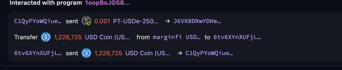 It seems that the program did not get verified, and the prices of pt-usde and pt-sysol were manipulated.
