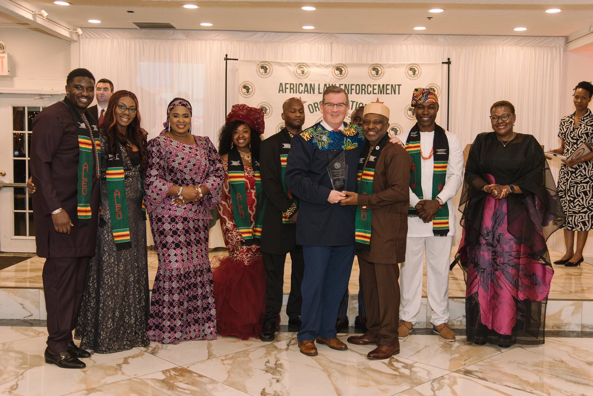 NYPDdcer's tweet photo. 04/24/25 - Congrats to the African Law Enforcement Organization on an amazing 3️⃣rd Annual Gala Night  &amp; Charity Dinner! A night of culture, tradition, &amp; true excellence. Huge shoutout to the President Det. Amadi &amp; the Executive Board for an unforgettable time. @NYPDCeremonial https://t.co/61qDRcD2Ka