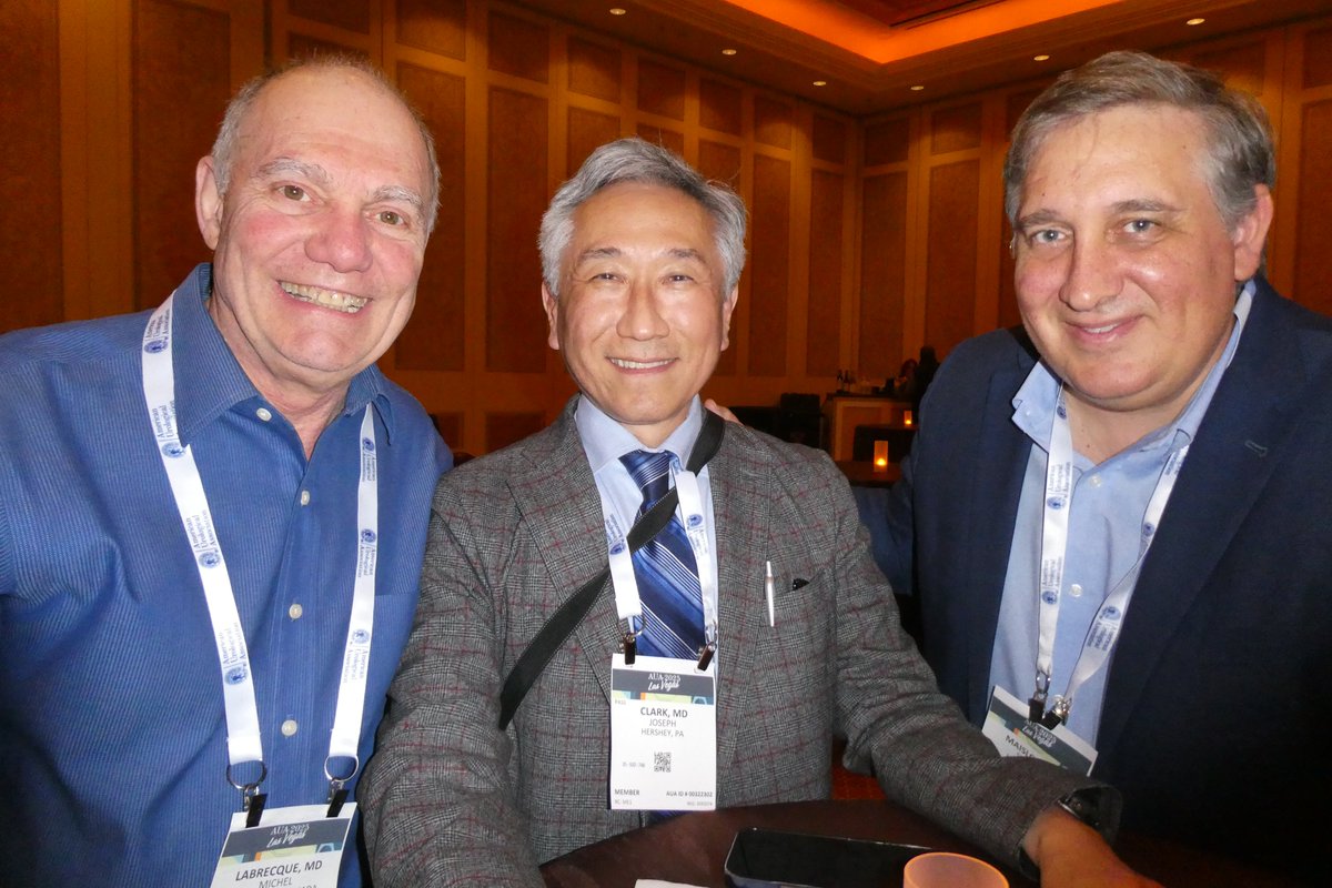 Joseph Y. Clark (@joeclarkmd) on Twitter photo At today's reception for <a href="/AmerUrological/">Amer. Urol. Assn.</a> Guidelines Committee members I was fortunate to meet Dr. Michel Labreque, vasectomist extraordinaire (rather than zoom) & meet Dr. Steven Maislos (on BPH Guidelines committee) - very educational to trade notes on practice patterns #AUA25 At today's reception for <a href="/AmerUrological/">Amer. Urol. Assn.</a> Guidelines Committee members I was fortunate to meet Dr. Michel Labreque, vasectomist extraordinaire (rather than zoom) & meet Dr. Steven Maislos (on BPH Guidelines committee) - very educational to trade notes on practice patterns #AUA25