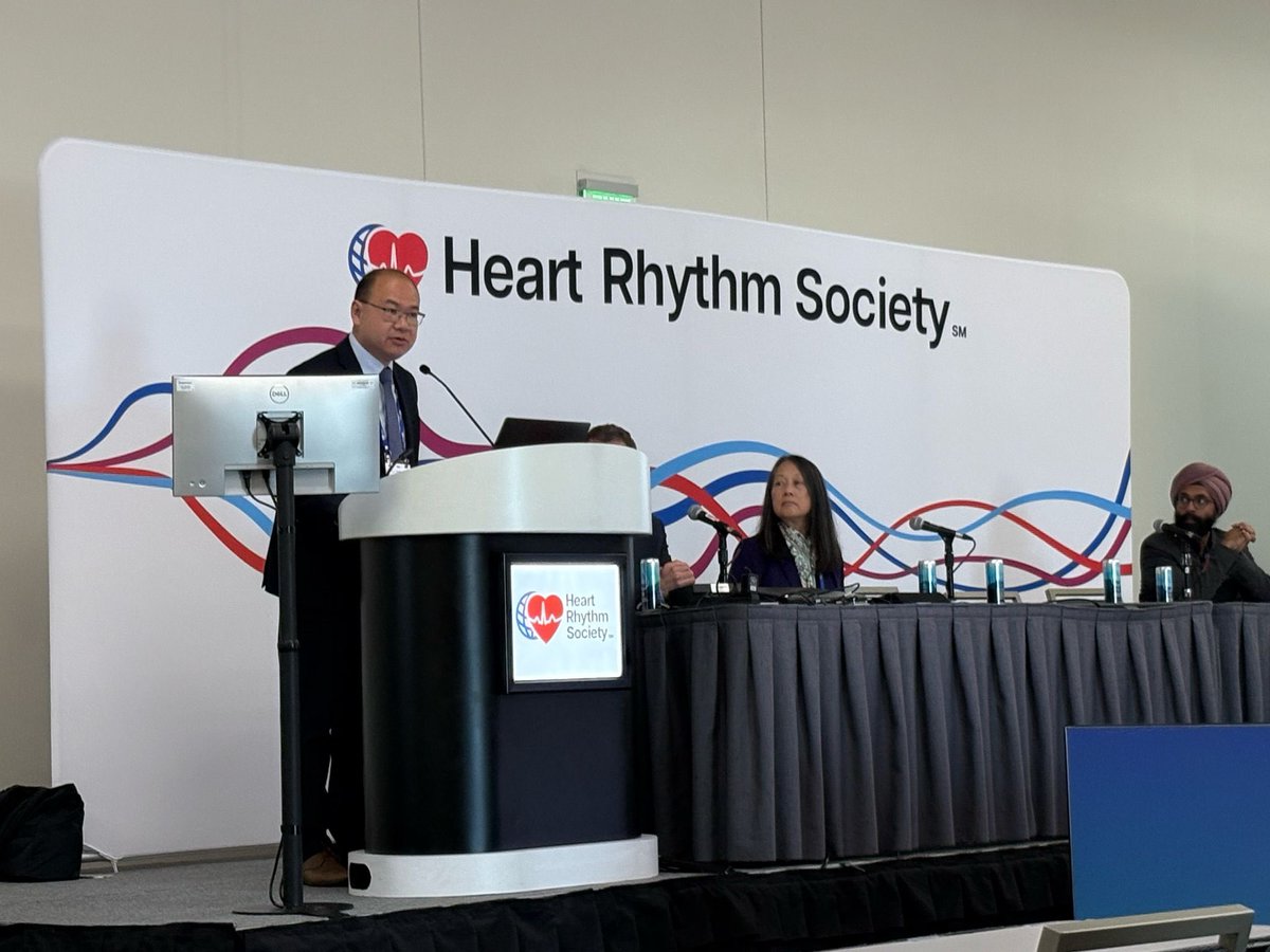 Fu Siong Ng (@drfusiongng) on Twitter photo It was a pleasure to speak at a couple of sessions at <a href="/HRSonline/">Heart Rhythm Society</a> #HRS2025 today.
Discussed AI-enabled ECGs and benefits of research collaborations for the new HRS Research Network.
<a href="/CardiacEPAI/">Imperial CardiacEP.AI</a> <a href="/ImperialNHLI/">NHLI</a> <a href="/ImperialEP/">Imperial EP</a> <a href="/EP_mom1/">Mina Chung MD</a> It was a pleasure to speak at a couple of sessions at <a href="/HRSonline/">Heart Rhythm Society</a> #HRS2025 today.
Discussed AI-enabled ECGs and benefits of research collaborations for the new HRS Research Network.
<a href="/CardiacEPAI/">Imperial CardiacEP.AI</a> <a href="/ImperialNHLI/">NHLI</a> <a href="/ImperialEP/">Imperial EP</a> <a href="/EP_mom1/">Mina Chung MD</a>