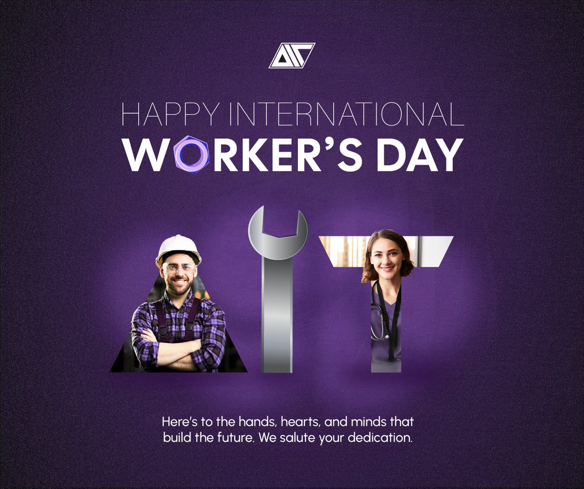 AsthaIT's tweet photo. Behind every line of code and system built, there's passion, precision, and purpose. This #InternationalWorkersDay, we celebrate the minds shaping the future โ in tech and beyond. Here's to the real architects of progress!
#AIT #AsthaIT #BuildersOfTomorrow #DigitalWorkforce https://t.co/SCCIUbziSV