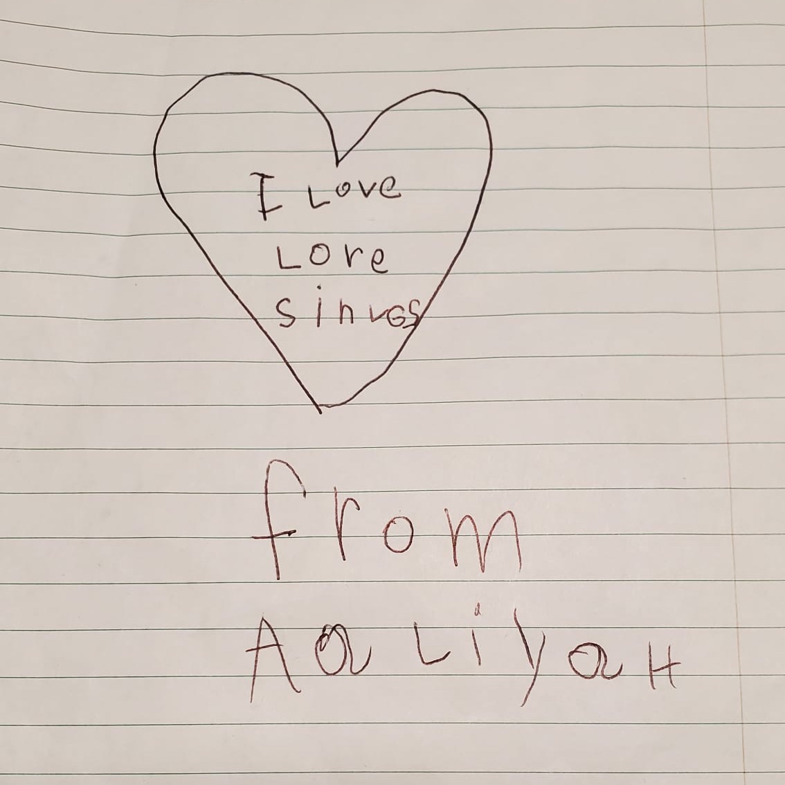 lorrainelintonm's tweet photo. I received this drawing from a young girl who loved the music and singing at the Live Studio Recording Experience on Saturday night.
I thought this was such a lovely gesture.

See you this evening (April 27th) at 5PM!
Wear your Blue Denim and White combination!

#April272025 https://t.co/G8Px9KdG5O