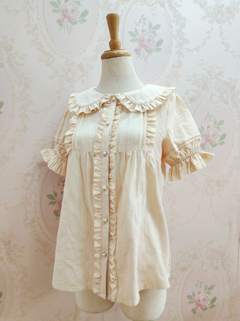 42lolita_'s tweet photo. {Best Seller}
Size-Inclusive Sweetness! 🌸 This ruffled puff sleeve blouse fits XS-3XL—breezy cotton for summer Lolita magic. Layer it or wear solo!
Purchase link: https://t.co/5PVoOwpZV9
#SweetLolita #LolitaBlouse #LolitaFashion #PeterPanCollar #SummerLolita https://t.co/bG3IVlVUje