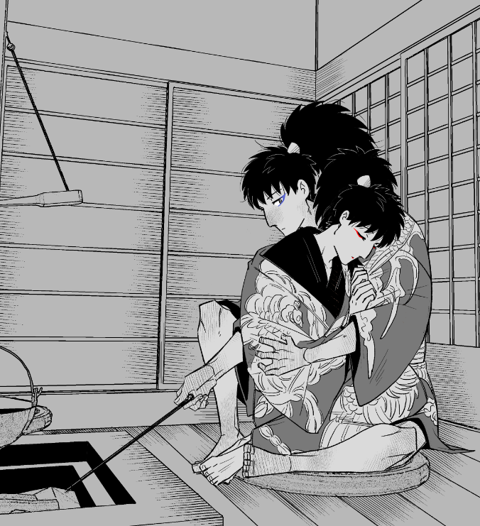 鉢雷 ♨コラボ
手足の汚れがもはや落ちない男と、未だまっさらで美しい男 