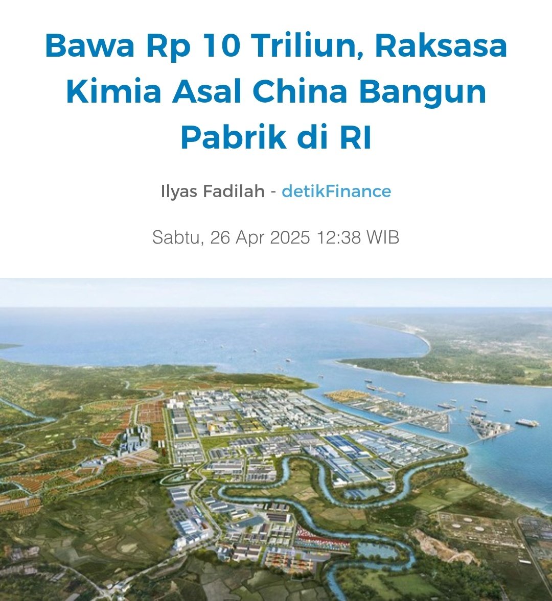 Yg perlu di waspadai.. Investor China lebih suka menggunakan TKA dari pada lokal. Di China lagi tren "dark factory" yg mengandalkan robot dan AI utk mengurangi kebutuhan tenaga manusia. Jika tren ini ikut masuk, pekerja lokal yg tdk punya keterampilan digital akan  terpinggirkan