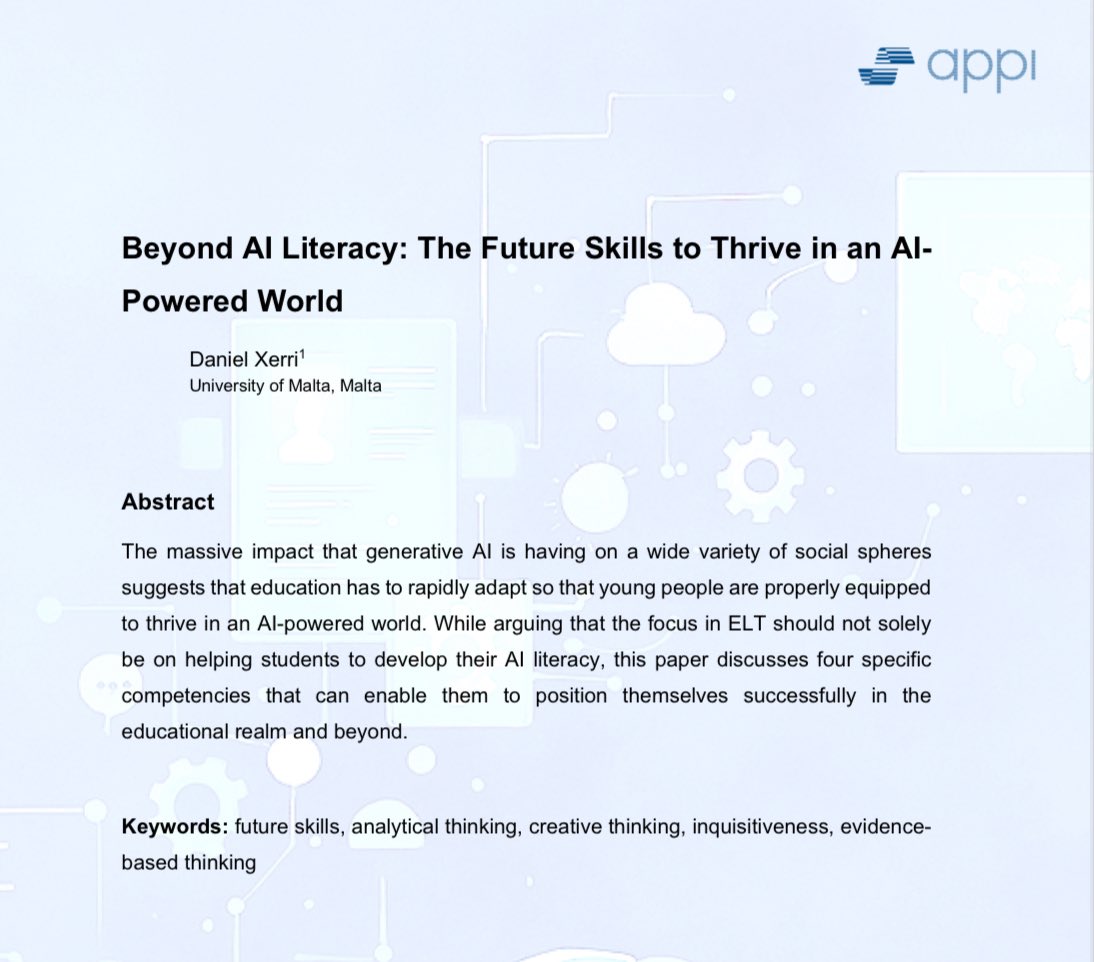 A brief article based on the plenary I gave last year at the conference organized by the Associação Portuguesa de Professores de Inglês has just been published (pp. 9-18).

Thanks to Carlos Lindade and the rest of the editorial team.

repositorio-aberto.up.pt/bitstream/1021…
