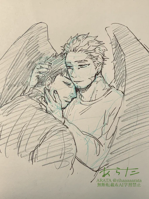 🦅🔥
🦅「一生おれがついとるけん、いい子、いい子」 