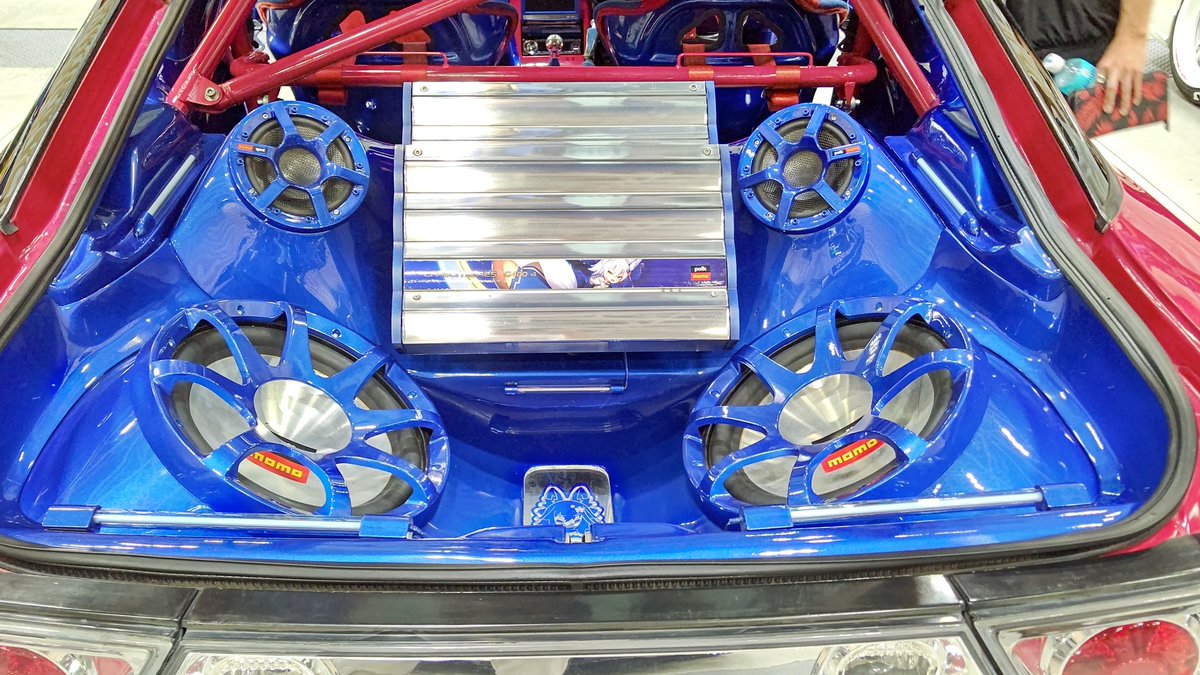ｽﾎﾟｺﾝ仕様な180SX！ メッキ調のデザインがかっこいい！ トランク