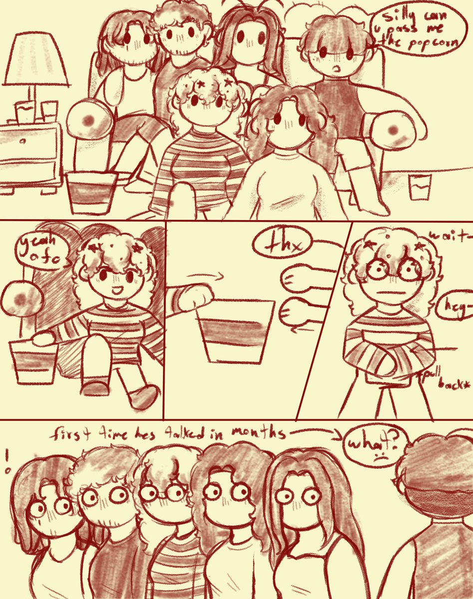 jays_shameless's tweet photo. Movie night >:) #pubbenverse

Idk if I've said this before but Shrimp is situationally mute so thought a silly thing about it,, <3 https://t.co/tZQcjsNry5