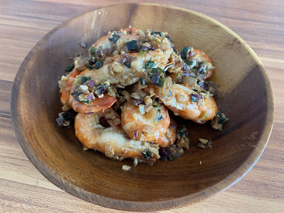 pinkbells360's tweet photo. My #yummy #shrimps in #garlic #scallion oil!
#agnesfoolproofdishes #food #foodie #foodfriday
#lovefood #tastythursday #recipes #easyrecipes #tastytuesday #yummyMonday #recipeoftheday #homecooking #cooking #homecookingfood #diyfood #gourmetfood #finedining #finediningfood https://t.co/IsHkZVXDIo