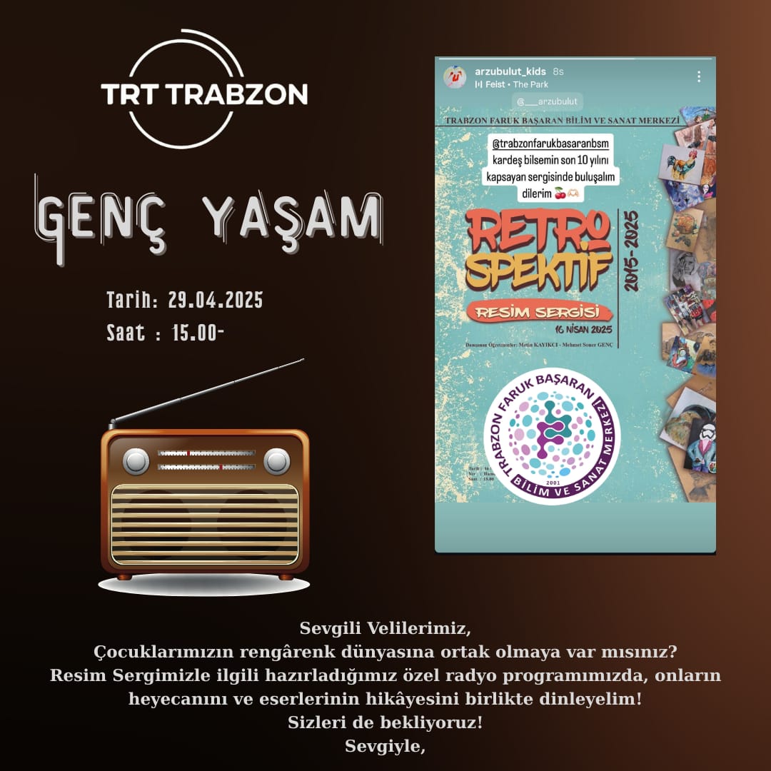 Trabzon Faruk Başaran Bilim ve Sanat Merkezi (@trabzonbilsem) on Twitter photo 