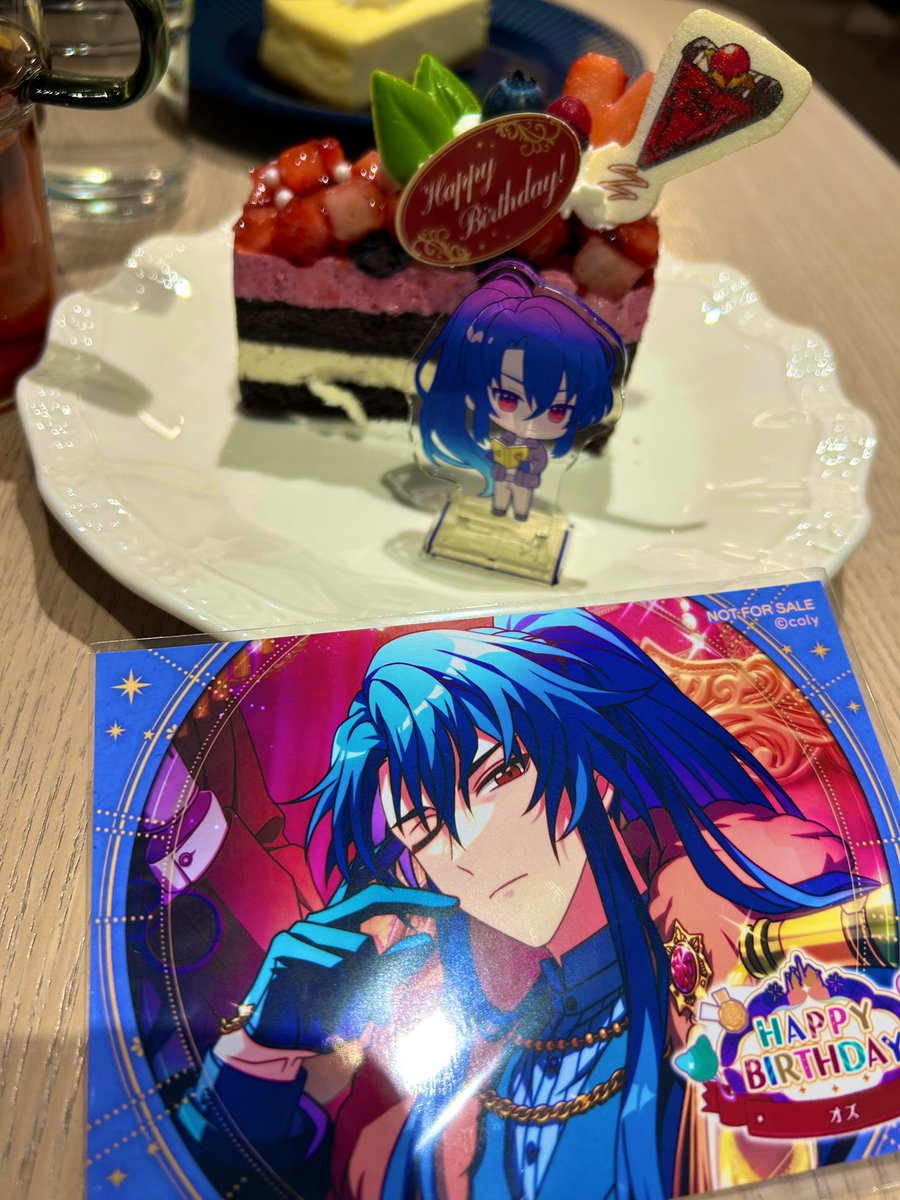 sittorisyun's tweet photo. オズくん、おめでとう〜〜〜🎉

#colycafe　#まほやく https://t.co/9uQ1apcki2