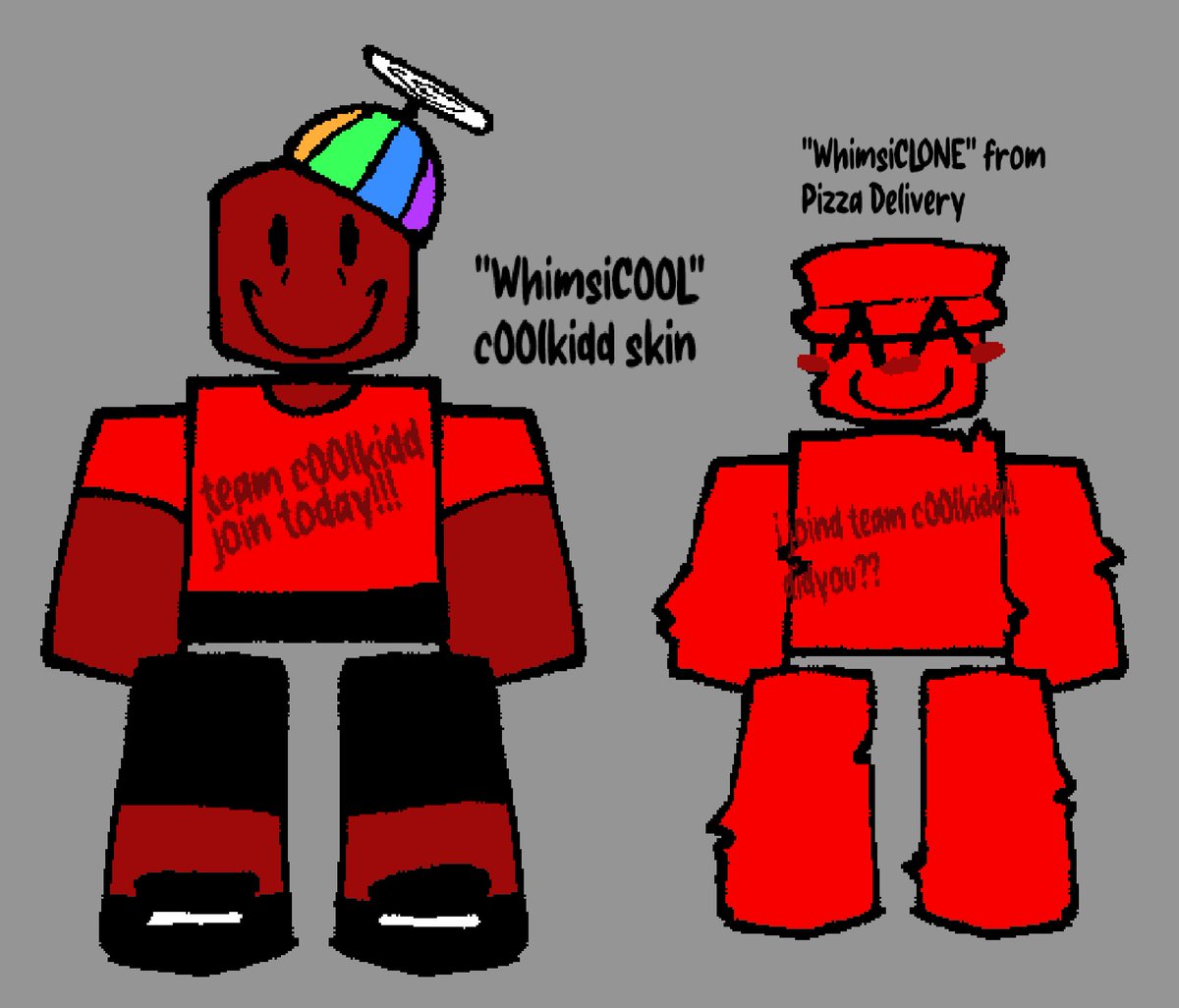 whimsical redesign concept for c00lkidd #forsaken