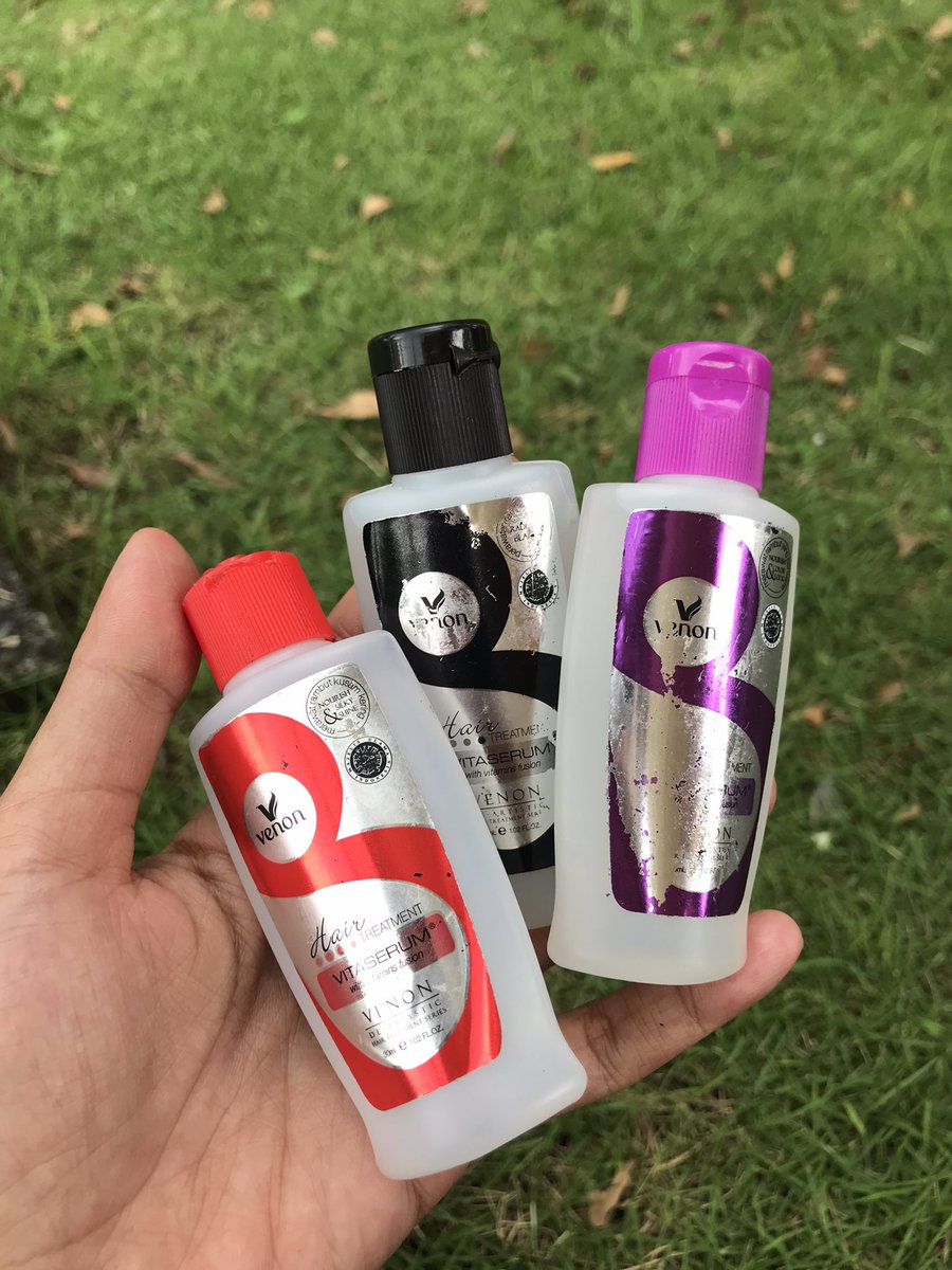 sesliaaaaa's tweet photo. Perawatan rambut ga harus ribet. Venon Vitaserum, travel-friendly &amp; Hair friendly. Bawa kemana aja, rawat kapan aja. @VenonOfficial 

https://t.co/jjSyHkUEy2

#RaceToWinWithRCS #5xlebihberkilau #VenonHairSerum #VenonHairCare #VenonHairSolution #venon https://t.co/GLAKmoyXGq