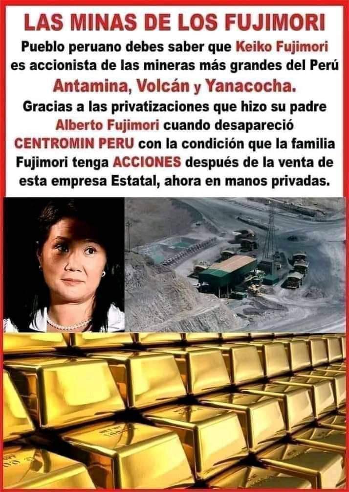ALFONSO57820023's tweet photo. Y como hizo Keiko Fujimori para ser accionista de Antamina 🤔🤔🤔 https://t.co/mLVi35uRf1