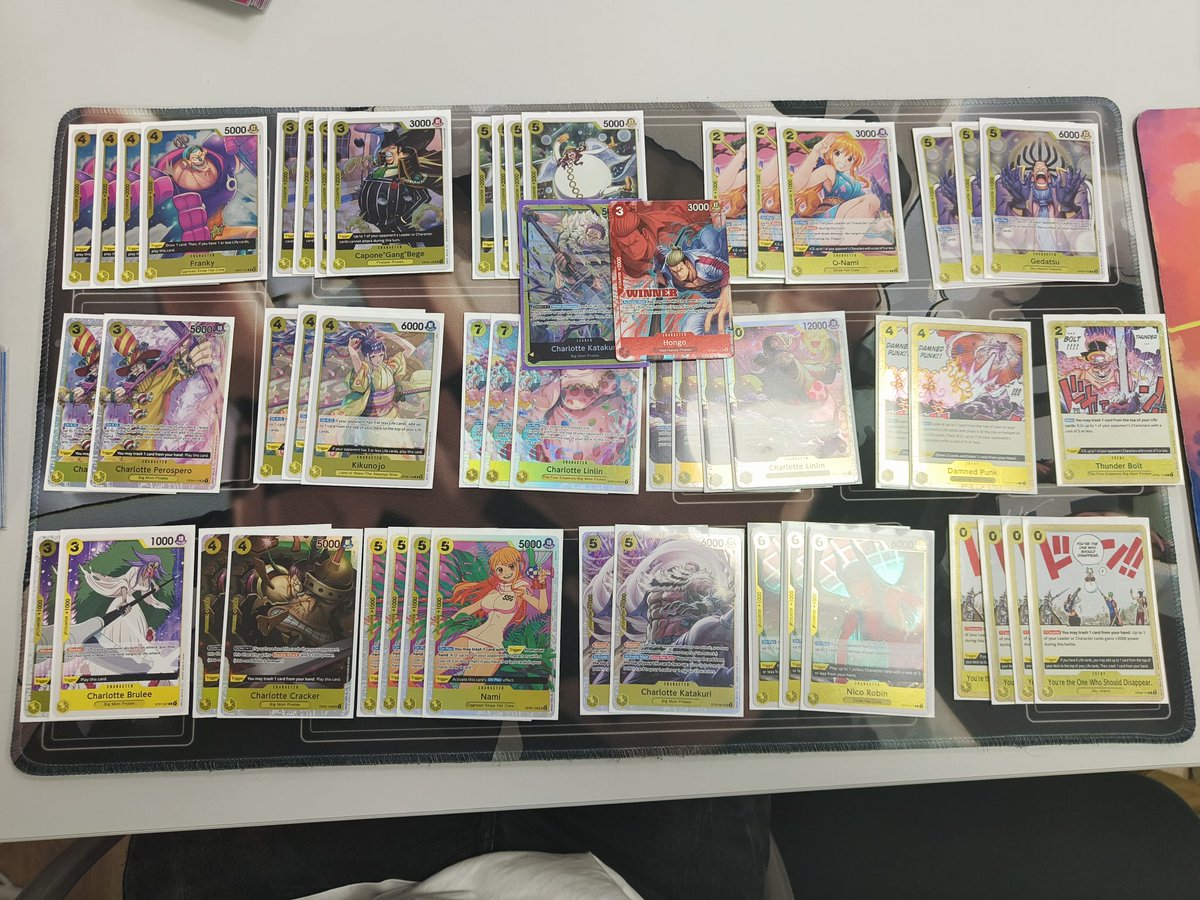 Local día 25/04 Torneo OFF-META OP10, publicamos la representación que hubo y la lista del ganador.  Winner: Katakuri