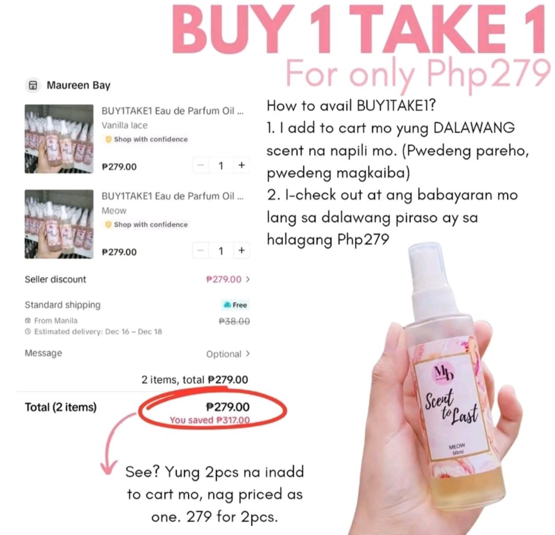 arsymntrla's tweet photo. Legit na head turner at long lasting ang inspired perfumes na to😍 favourite ko ay Pure Seduction, grabe compliments narereceive ko, buy1 take1 shop here https://t.co/pXq4i1kNzc https://t.co/RSPsPpq6Z5