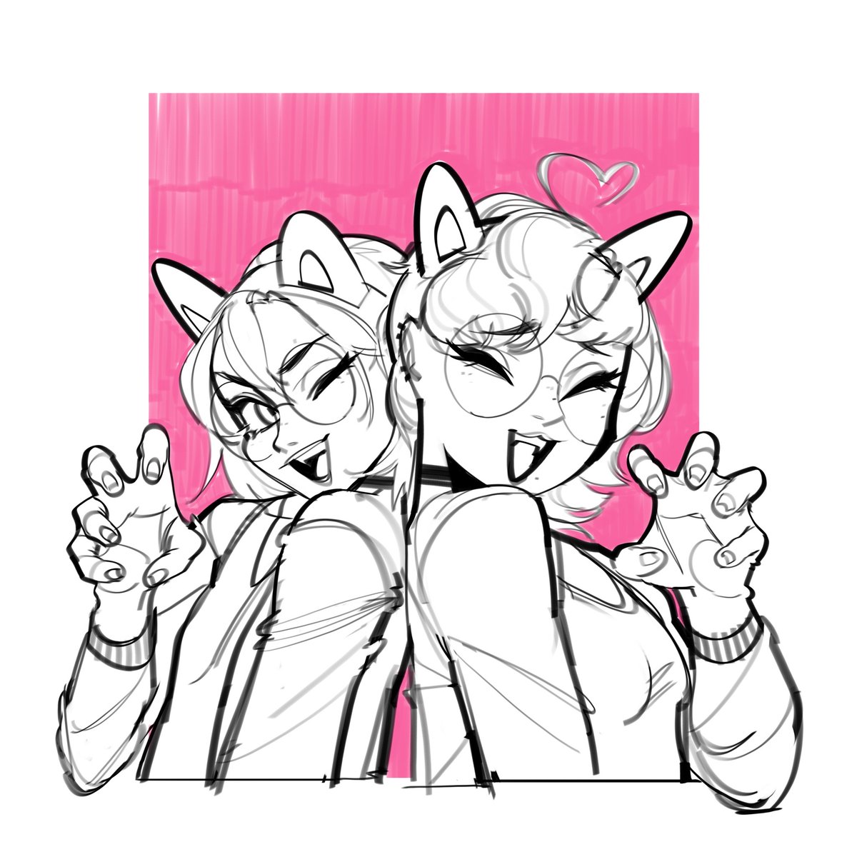 comitomato's tweet photo. Commission sketches https://t.co/X7rnGBtYJa