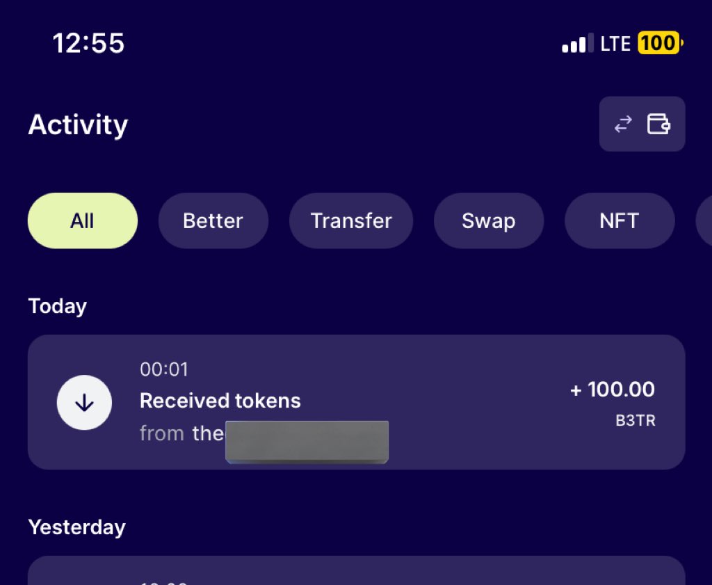 @B3TRBall <a href="/BeckKoch1/">LÝ THANH TÙNG ⛵️</a> <a href="/TranTuanF/">TrầnTuấn💘💘💘</a> Prize received! 🥉
Really appreciate it — thank you! 🎉"

#B3TR #VET #Vechain #B3TRBall