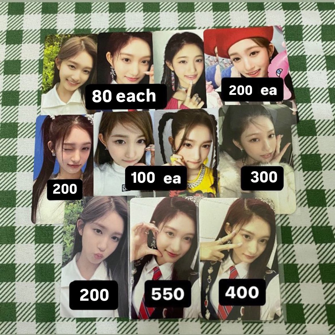 wts lfb ph | #kryptosells

ive leeseo photocards

— check pic, onhand already!
— rcbyt : kryptocart.carrd.co
— dop : 1 week (prio payo)
— reply mine + pics to claim

# after like love dive dive fanclub ktown soundwave ld mukor