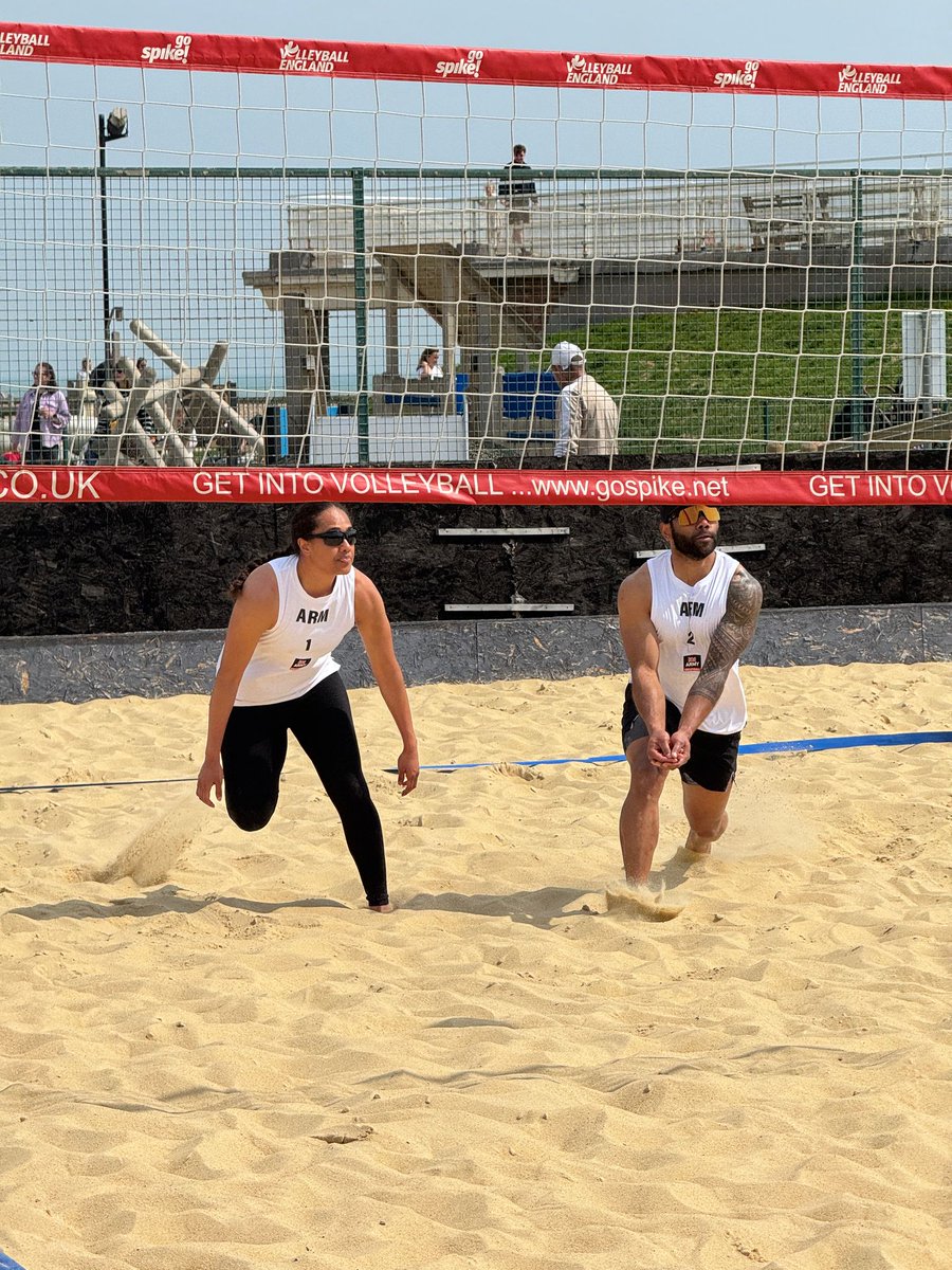 British Army Men's Volleyball (@britisharmymen1) on Twitter photo Here's a first...
Army Volleyball hits the sand for the first time ever. Catch us competing in the <a href="/VballEngland/">Volleyball England</a> UK Beach Volleyball Tour 2025 as we make history. #BeachReady
<a href="/ArmySportASCB/">Army Sport</a> Here's a first...
Army Volleyball hits the sand for the first time ever. Catch us competing in the <a href="/VballEngland/">Volleyball England</a> UK Beach Volleyball Tour 2025 as we make history. #BeachReady
<a href="/ArmySportASCB/">Army Sport</a>