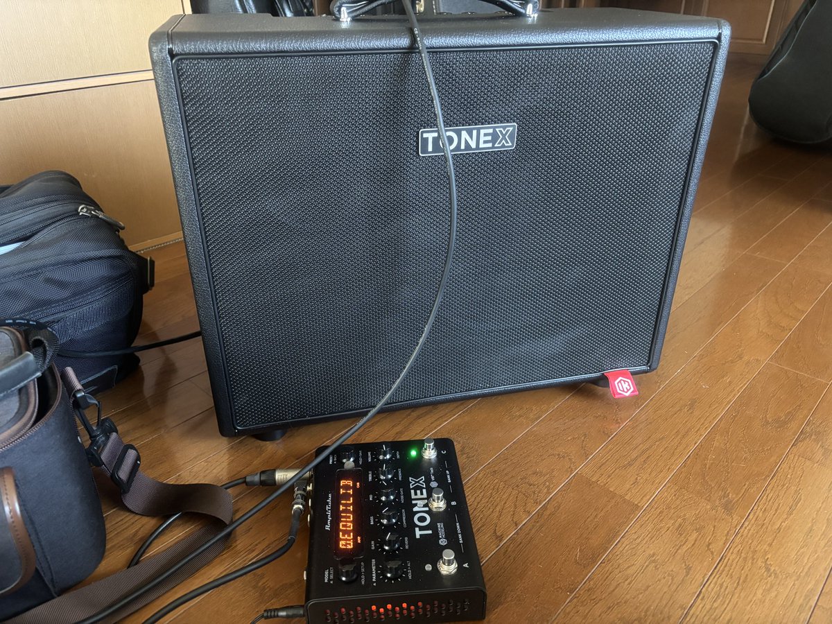 kiryu_takayoshi's tweet image. #ikMultimedia
#TONEXCAB
#TONEXPEDAL
昨日は最低だと思ったこの組み合わせ、慣れてくるとけっこう使えると思えるようになってきた。ただどうやってTONEX CABにIRを転送するのかなどわからないところが解決したらどう思うかな。でもあくまでもシュミレーターです。機材は本物の方が良いと思います。